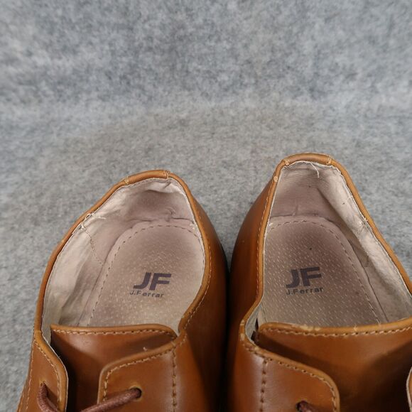 J.Ferrar Shoes Mens 9 Oxford Derby Dress Formal Classic Bike Toe Professional